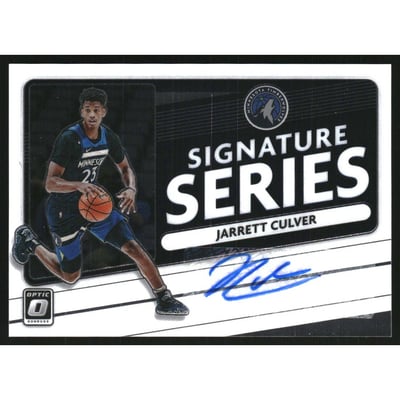 2020-21 Donruss Optic Signature Series #2 Jarrett Culver
