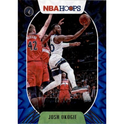 2020-21 Hoops Blue Explosion #12 Josh Okogie