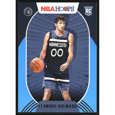 2020-21 Hoops Teal #247 Leandro Bolmaro