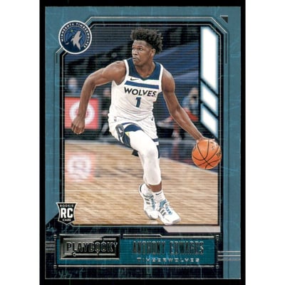 2020-21 Panini Chronicles #167 Anthony Edwards/Playbook