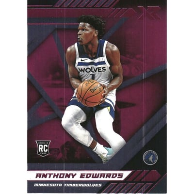 2020-21 Panini Chronicles Pink #295 Anthony Edwards/XR