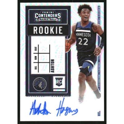 2020-21 Panini Contenders Premium #159 Ashton Hagans AU