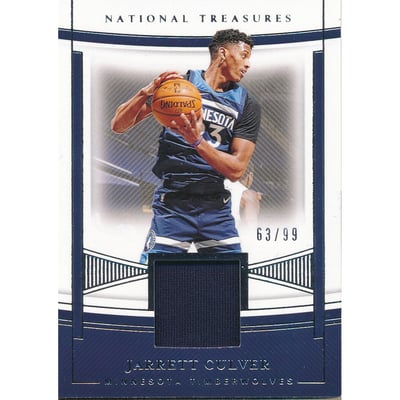 2020-21 Panini National Treasures Material Treasures #16 Jarrett Culver