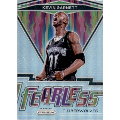 2020-21 Panini Prizm Fearless Prizms Silver #18 Kevin Garnett