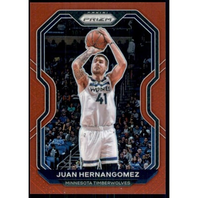 2020-21 Panini Prizm Prizms Red #192 Juancho Hernangomez