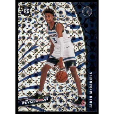 2020-21 Panini Revolution Groove #102 Jaden McDaniels