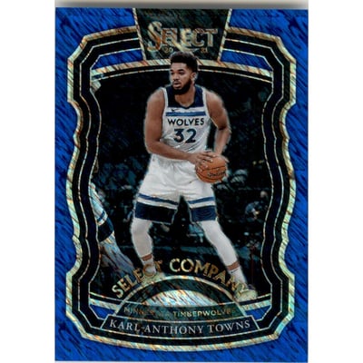2020-21 Select Company Prizms Blue #10 Kawhi Leonard