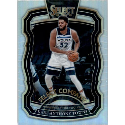 2020-21 Select Company Prizms Silver #18 Karl-Anthony Towns