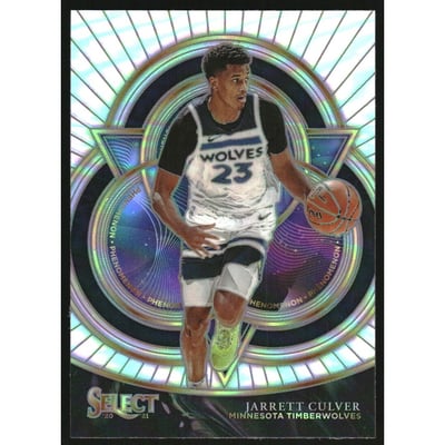 2020-21 Select Phenomenon Prizms Silver #9 Jarrett Culver