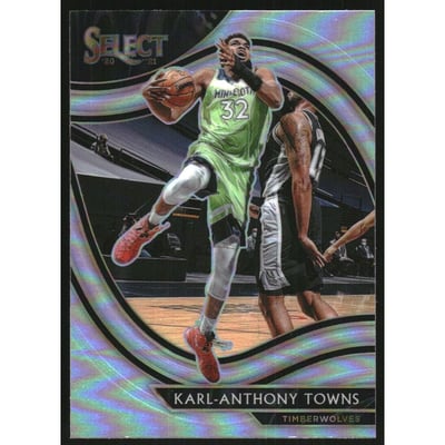 2020-21 Select Prizms Silver #222 Karl-Anthony Towns