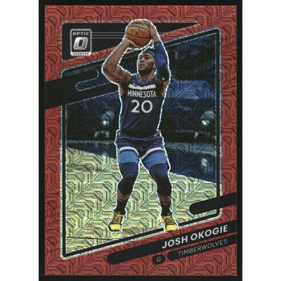 2021-22 Donruss Optic Choice Red #112 Josh Okogie