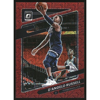 2021-22 Donruss Optic Choice Red #56 D'Angelo Russell