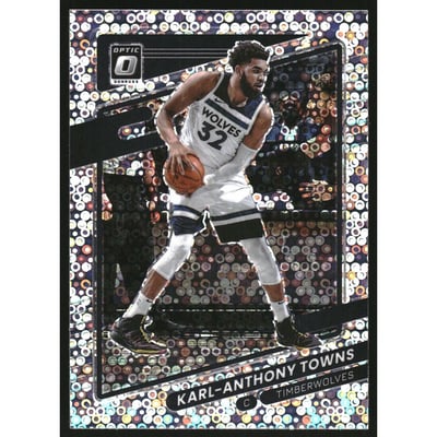 2021-22 Donruss Optic Fast Break Holo #87 Karl-Anthony Towns