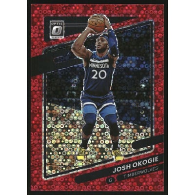2021-22 Donruss Optic Fast Break Red #112 Josh Okogie