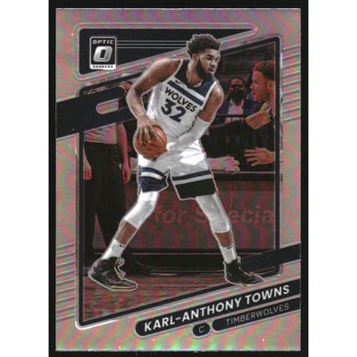2021-22 Donruss Optic Holo #87 Karl-Anthony Towns
