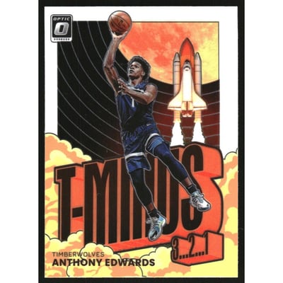 2021-22 Donruss Optic T-Minus 3...2...1... #11 Anthony Edwards