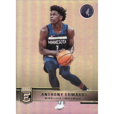2021-22 Elite #1 Anthony Edwards