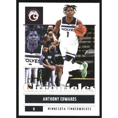 2021-22 Panini Chronicles Pink #8 Anthony Edwards