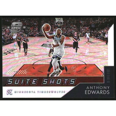 2021-22 Panini Contenders Optic Suite Shots #20 Anthony Edwards