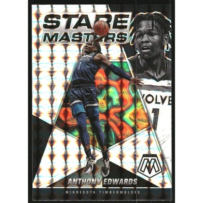 2021-22 Panini Mosaic Stare Masters Mosaic #10 Anthony Edwards