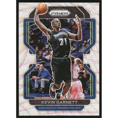2021-22 Panini Prizm Prizms Factory Set Silver Wave #256 Kevin Garnett