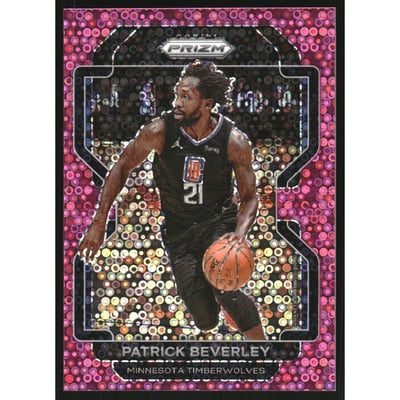 2021-22 Panini Prizm Prizms Fast Break Pink #25 Patrick Beverley