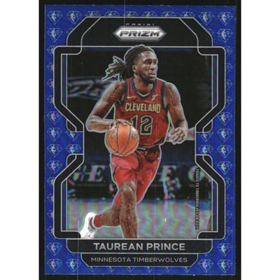 2021-22 Panini Prizm Prizms NBA 75th Anniversary #159 Taurean Prince
