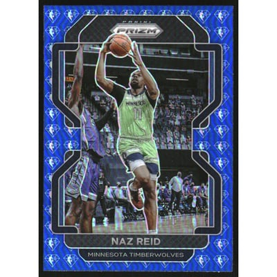 2021-22 Panini Prizm Prizms NBA 75th Anniversary #229 Naz Reid