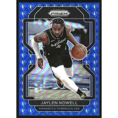 2021-22 Panini Prizm Prizms NBA 75th Anniversary #41 Jaylen Nowell