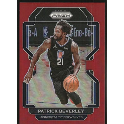 2021-22 Panini Prizm Prizms Red #25 Patrick Beverley