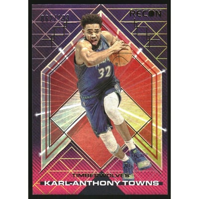 2021-22 Panini Recon Holo Red #4 Karl-Anthony Towns