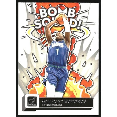 2022-23 Donruss Bomb Squad #1 Anthony Edwards