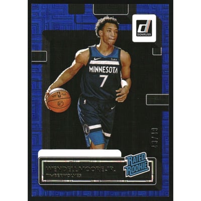 2022-23 Donruss Choice Blue #226 Wendell Moore Jr. RR