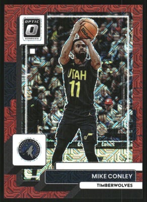 2022-23 Donruss Optic Choice Red #40 Mike Conley