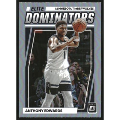 2022-23 Donruss Optic Elite Dominators Holo #23 Anthony Edwards