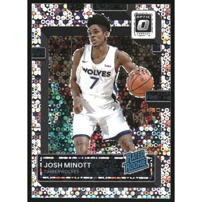 2022-23 Donruss Optic Fast Break Holo #244 Josh Minott RR