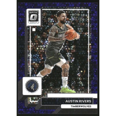 2022-23 Donruss Optic Fast Break Purple #61 Austin Rivers