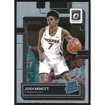 2022-23 Donruss Optic Holo #244 Josh Minott RR
