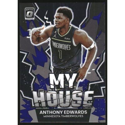 2022-23 Donruss Optic My House Purple #19 Anthony Edwards