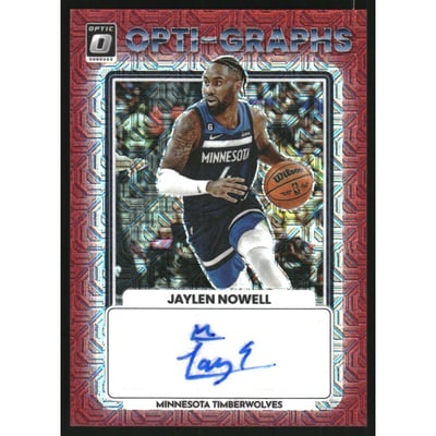 2022-23 Donruss Optic Opti-Graphs Choice #34 Jaylen Nowell