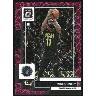 2022-23 Donruss Optic Pink Velocity #40 Mike Conley