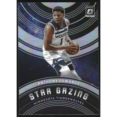 2022-23 Donruss Optic Star Gazing Holo #14 Anthony Edwards