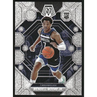 2022-23 Panini Mosaic Mosaic Glitter #222 Wendell Moore Jr.