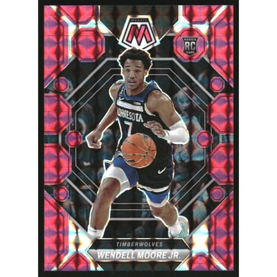 2022-23 Panini Mosaic Mosaic Pink #222 Wendell Moore Jr.