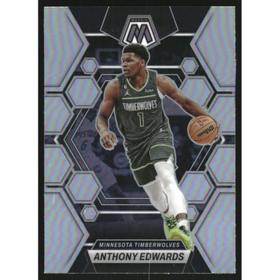 2022-23 Panini Mosaic Silver #26 Anthony Edwards