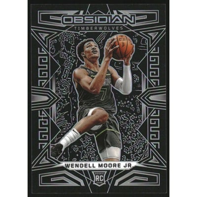 2022-23 Panini Obsidian #184 Wendell Moore Jr.