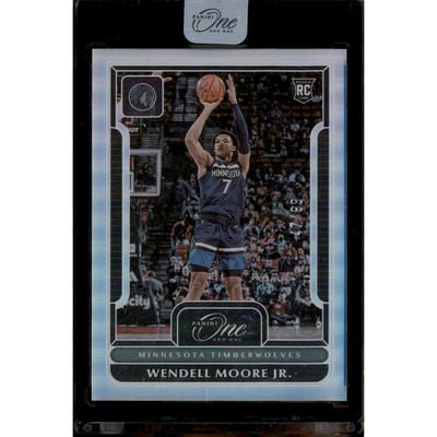 2022-23 Panini One and One #119 Wendell Moore Jr. RC