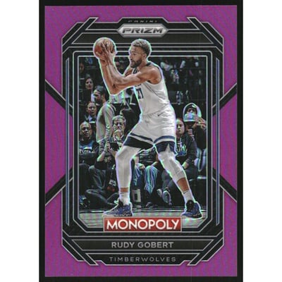2022-23 Panini Prizm Monopoly Pink #54 Rudy Gobert