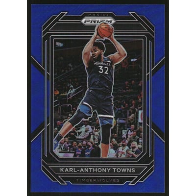 2022-23 Panini Prizm Prizms Blue #68 Karl-Anthony Towns