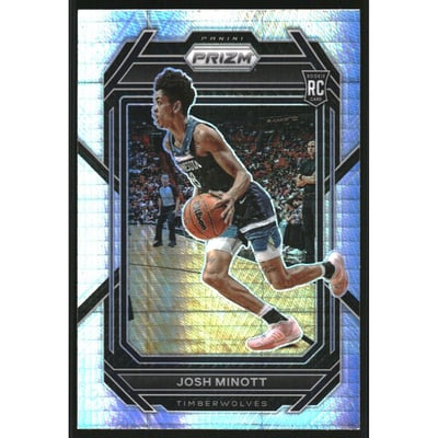 2022-23 Panini Prizm Prizms Hyper #238 Josh Minott